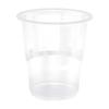 50Pcs 180ml Disposable Plastic Cups Food-grade PP Transparent Clear Plastic Cups Heat-resistant Tableware Cups Outdoor Picnic