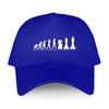 Men Outdoor Snapback Hats Boyfriend Cap Chess Player Evolution Cotton Baseball Caps