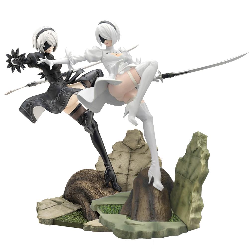 Nier Anime 2B figure 2B Yorha No.2 Type B action Figure Model Warrior statue Collection Ornament Cartoon Model Toy Anime Gifts