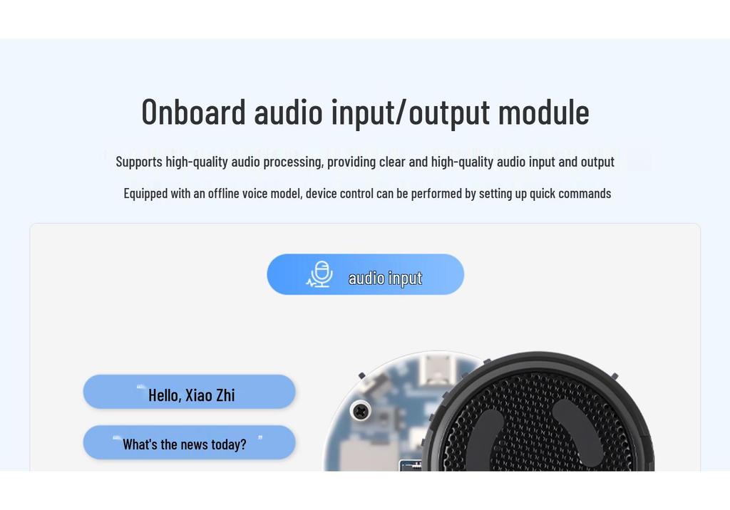 ESP32-S3 XiaoZhiAI Smart Speaker Dev Board: Supports LCD, Camera, Dual Microphone Noise Reduction