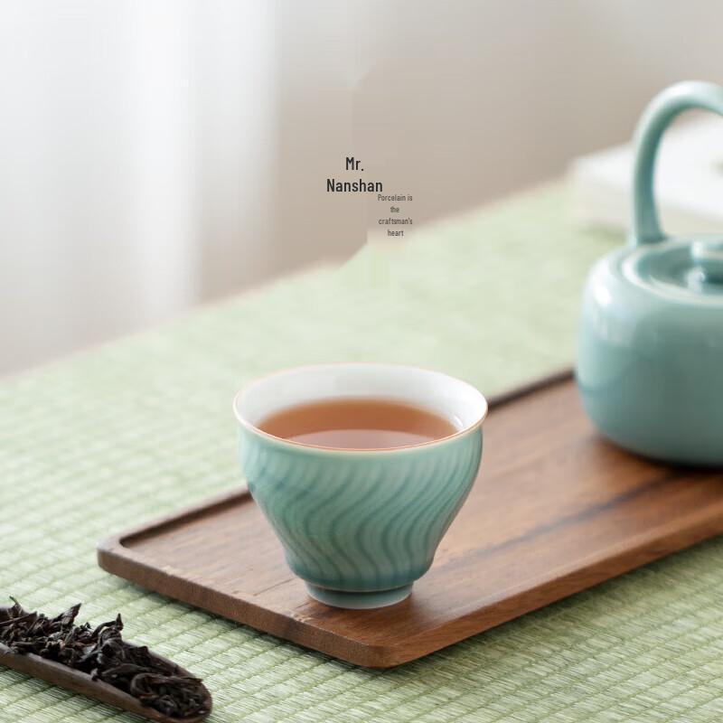 Nanshan Gentleman Meets Qingshan Ceramic Master Tea Cup