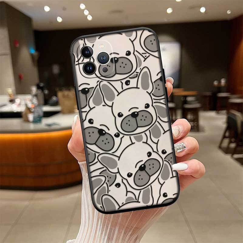 Cartoon Cute DOG Phone Case for Motorola Edge 60 60s 70 G86 G56 G54 E14 G04S G45 G54 G64 X30 X40 X50 S30 S50 Pro Power Tylus