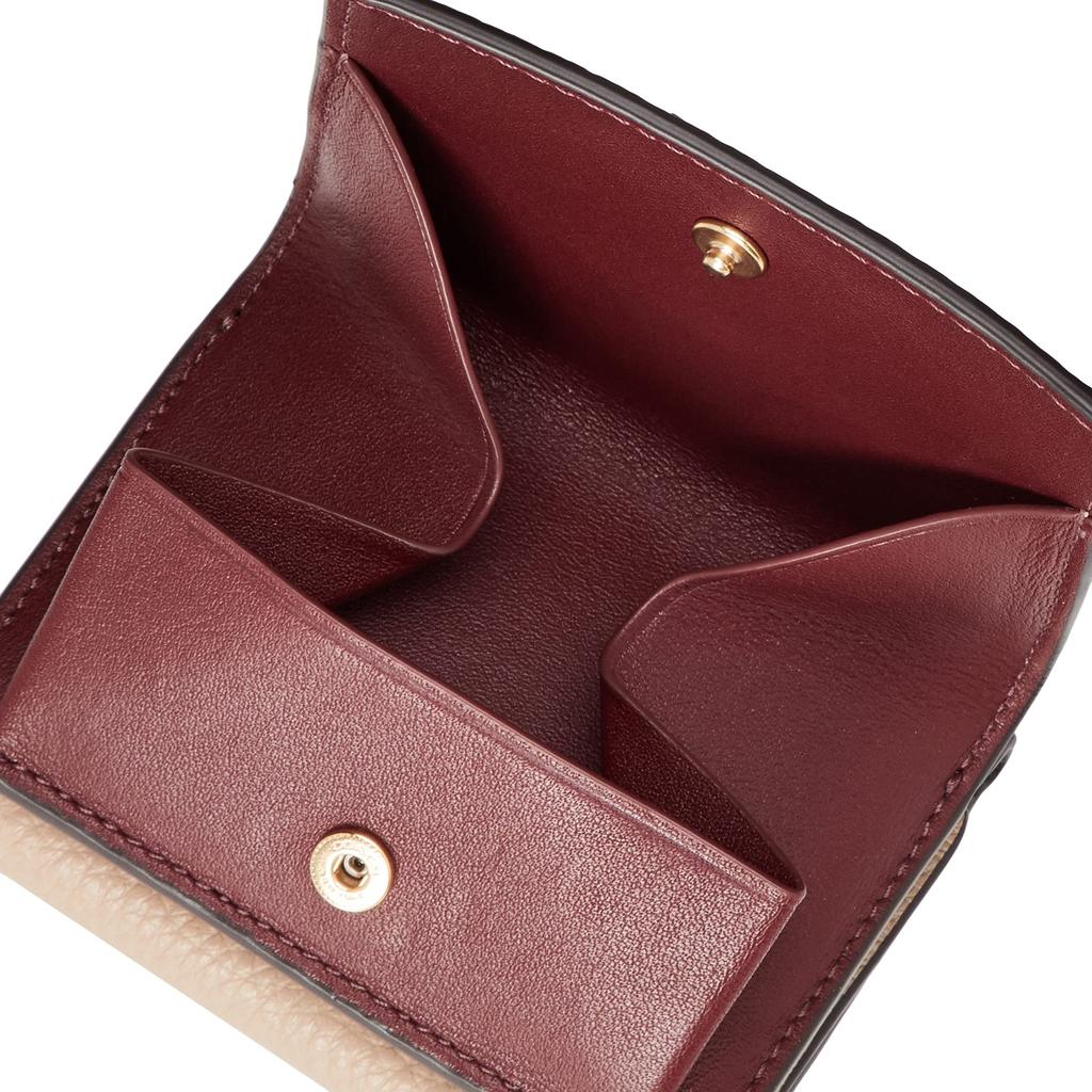Unisex Leather Trifold Wallet 88666 [Coach] Im/Taupe [Item]