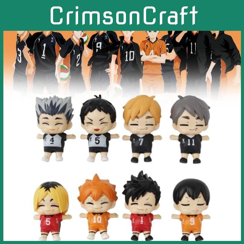 Haikyuu Q Version Action Figure Model Anime Displays Toy Cartoon Doll Kids Gift