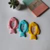 1 Stück Niedliches fischförmiges Baby-Wasserthermometer Babybad Bad Cartoon-Wasserthermometer Kinder-Innenraumthermometer