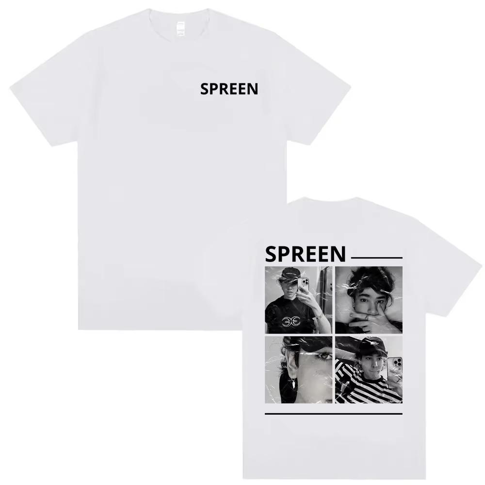 Rapper Spreen Album Graphic Merch Tshirts Mens Women Fashion Vintage Short Sleeve T Shirt Casual 100 Cotton Oversized Tshirt