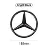Car Front Hood Back Trunk 3D Emblem Decoration Logo Stickers For Mercedes Benz AMG GLE GLS CLA CLE GLC CLS GLA W223 W213 W206 AD1