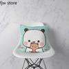 Cute Bear Bubu Dudu Pillowcase Fashionable Anime  Sweet Couple Gift  Sofa Room Bedside Home Decoration