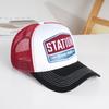 Hot Sale American Embroidered Baseball Cap European and American Hip Hop Mesh Breathable Big Brim Cap Adult Hat