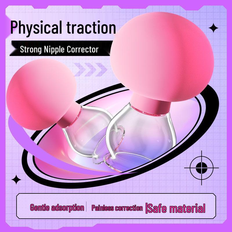 Hand-Squeezed Breast Pump & Nipple Corrector Massager for Women