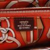 Hermes Azap Long Silk In Purse Wine-red Epsom Women Used