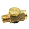 1/4 Inch Threaded Air Flows Control Valves with Copper Cores & Adjustable Knob Speed Controller Tool for Pneumatic Tool