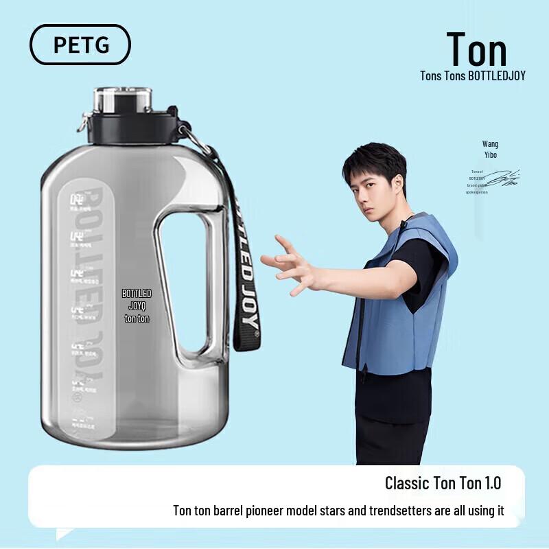 

Large Capacity PETG Sport Water Bottle with Straw