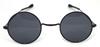 [CYPHUS] Cyphus Round Glasses, Small, Compact, UV Protection, Trendy Fashion, SK-ON-1 (BlackSmoke)