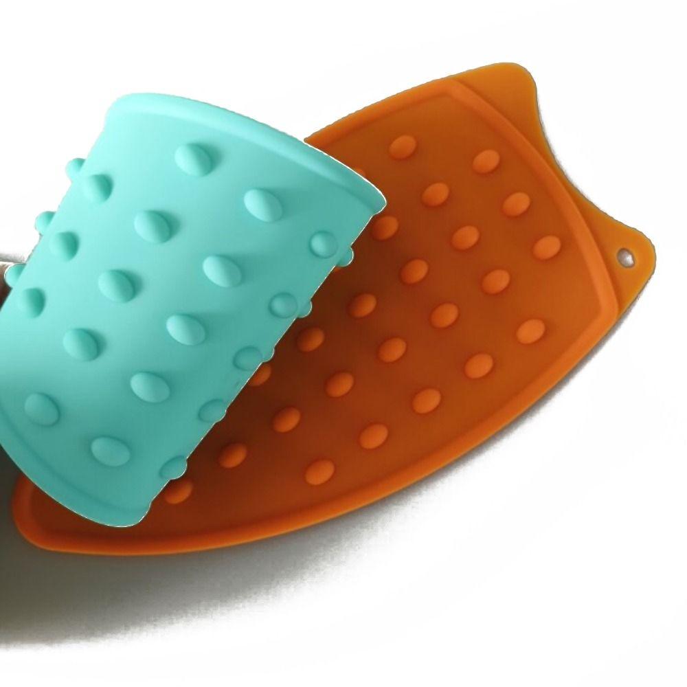 Insulation Silicone Iron Rest Pad Protection Pad Ironing Board Pad Durable Iron Rest Mat  Household