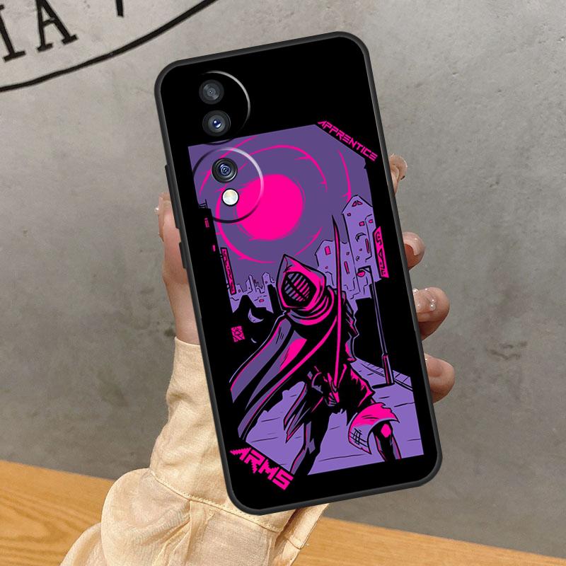 

Неоновая Луна Чехол для Таро для Honor Magic 8 Pro 5 6 7 Lite 90 70 50 400 200 X8c X8b X9a X9b X9c X9d Win RT Чехол Honor 200