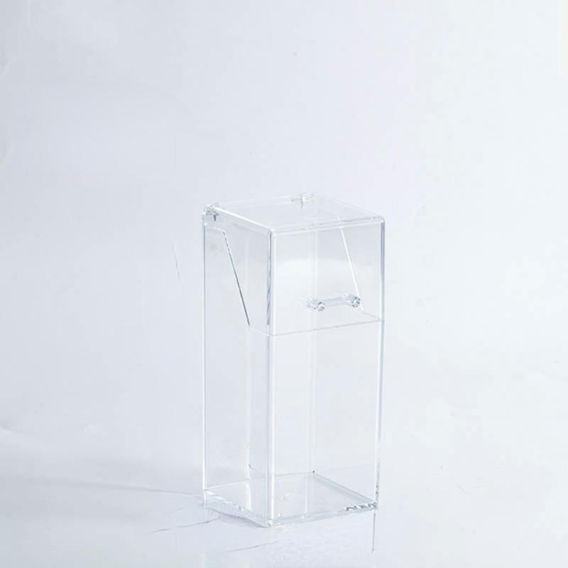 Organizador de mesa caixa de armazenamento de escritório em casa acrílico transparente multifuncional caneta titular armazenamento de papelaria à prova ddustágua à prova de poeira