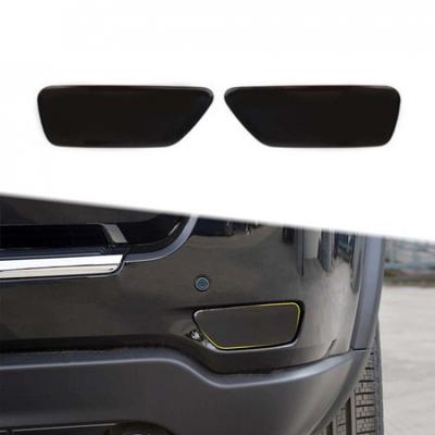 Blackened Rear Fog Light Lamp Cover Trim Bezels  for Jeep Grand Cherokee 2011-20