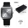 Latin Alphabet Roman Scale Square Men'S And Women'S Watches, High-End Waterproof Watches, Quartz Watches, Large Dials