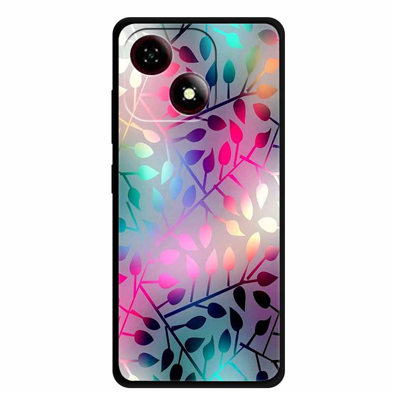 Case For ZTE Blade A35e Global Soft Silicone Phone Cases for ZTE Blade A35 E Dustproof Back Cover Moon Wolf Coque for ZTE A35E