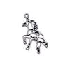 Vintage Unicorn Head Charms Alloy Pendants For Jewelry Making Handmade Craft Supplies
