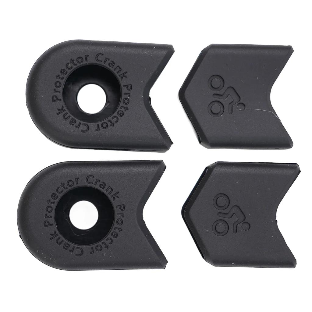 2/4 Pcs Bicycle Crankarm Covers Bicycle Silicon Crankarm Protection Case Covers Cap Crankset Cycle Mountain Bike Accessories