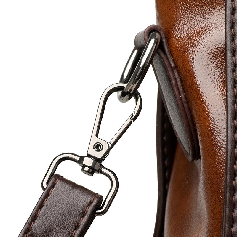 Elegancka torba typu tote z PU dla kobiet – Klasyczna torebka z bocznymi kieszeniami na podwójny zamek i regulowanym paskiem na ramię, Idealna do pracy i na co dzień