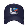 Republic Of Congo Congolese Flag Cap For Unisex Women Cool Baseball Cap  Snapback Hat Casual Headewear Adjustable Fit