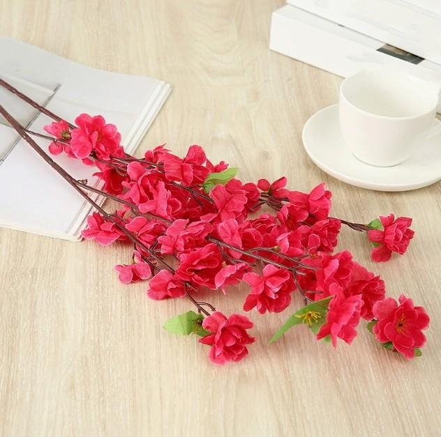 

Fake Silk Flower Artificial Flowers Bouquet Wedding розы красного