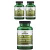 Swanson Milk Thistle Dandelion & Yellow Dog Capsules 120 Tablets (3 Pcs)