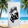 1 Stück Streetwear Würfelkultur Strandtuch, Schnelltrocknend, Vielseitig für Strand, Pool, Fitnessstudio, Yoga, Zuhause, Reisen, Weihnachten, Halloween, Weihnachtsgeschenk M929198