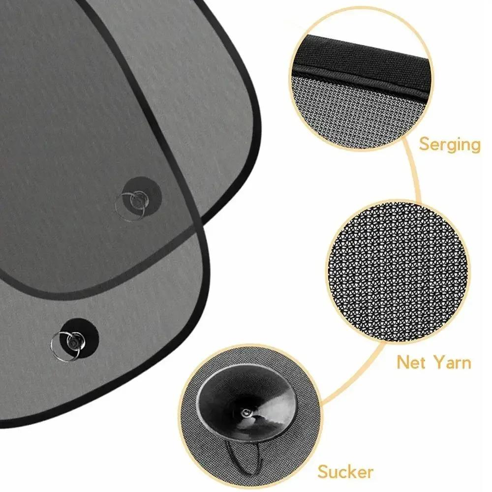 1/2/5Pcs Suction Cup Car Sunshade Cover Car Sunshade Windshield Visor Reflector Protector Car Interior Replacement Parts