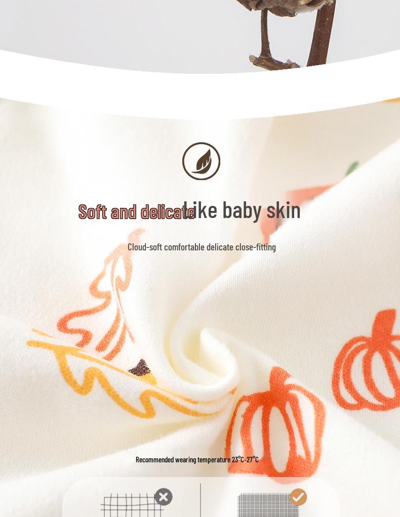 Newborn Seasonal Pure Cotton Half-Back Sleepwear for Infants - Boys & Girls Crawling Outfit