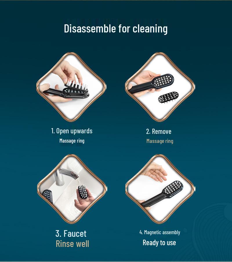 Electric Massage & Laser Light Hair Care Comb for Home Use