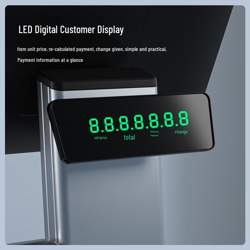 AI Smart Touchscreen Label Scale