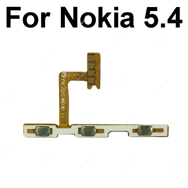 Per Nokia 2.2 3.2 4.2 6.2 7.2 1.3 2.3 5.3 8.3 1.4 2.4 3.4 5.4 Tasto Laterale Volume Accensione Cavo Flessibile