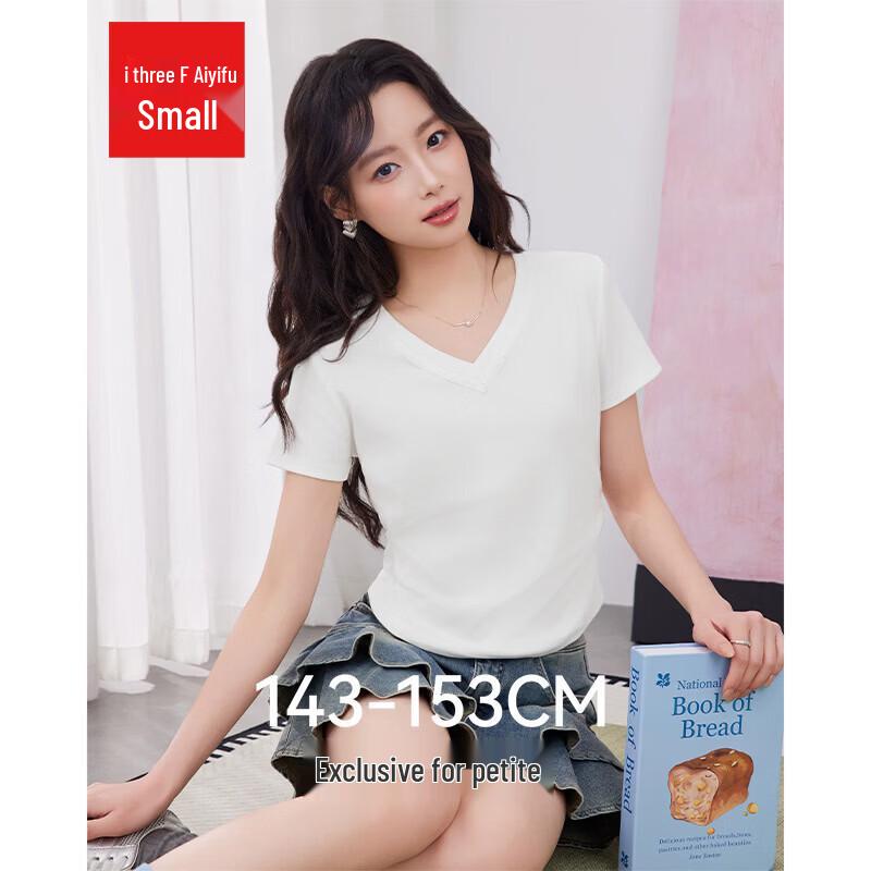 IEF 2026 Spring/Summer Petite V-Neck Top S