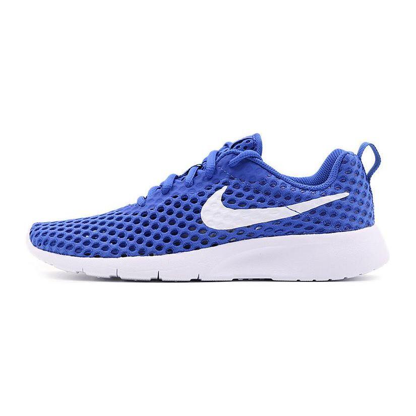 Nike Tanjun Slip-Resistant Shock-Absorbing Low-Top Running Shoes Kids Sneakers Blue AO9603-400