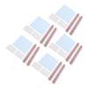 5 Set Privacy Filter Adhesive Strips Double Sided Adhesive Strips with Plastic Slide Mount Holder Ta