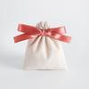 5pcs/Lot Bulk Beige Velvet Pouches Ribbon Jewelry Packing Display Storage For Wedding Candy Gift Travel Drawstring Dust Bags