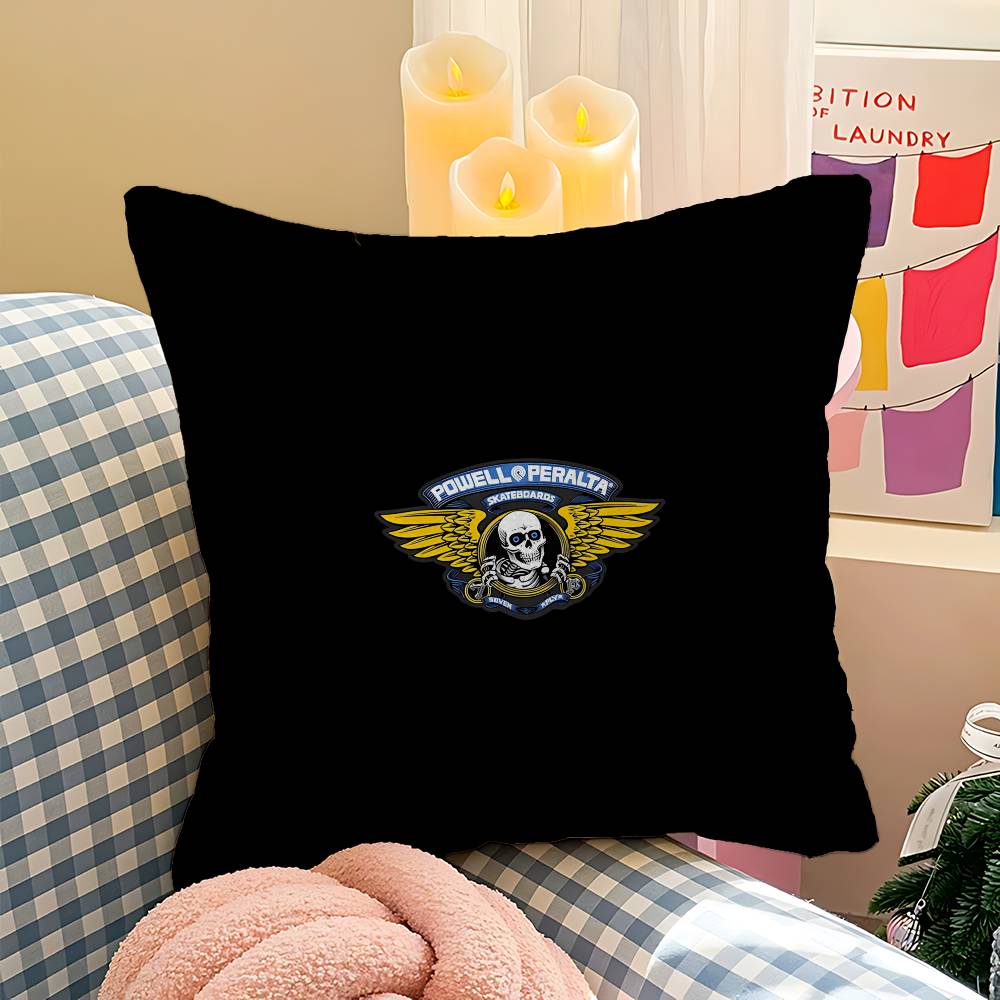 

PPowells PPeraltas Skateboard Cartoon Pillow Gifts Home Office Furnishings Bedroom Sofa Car Cushion Cover case xcm 30x30 cm