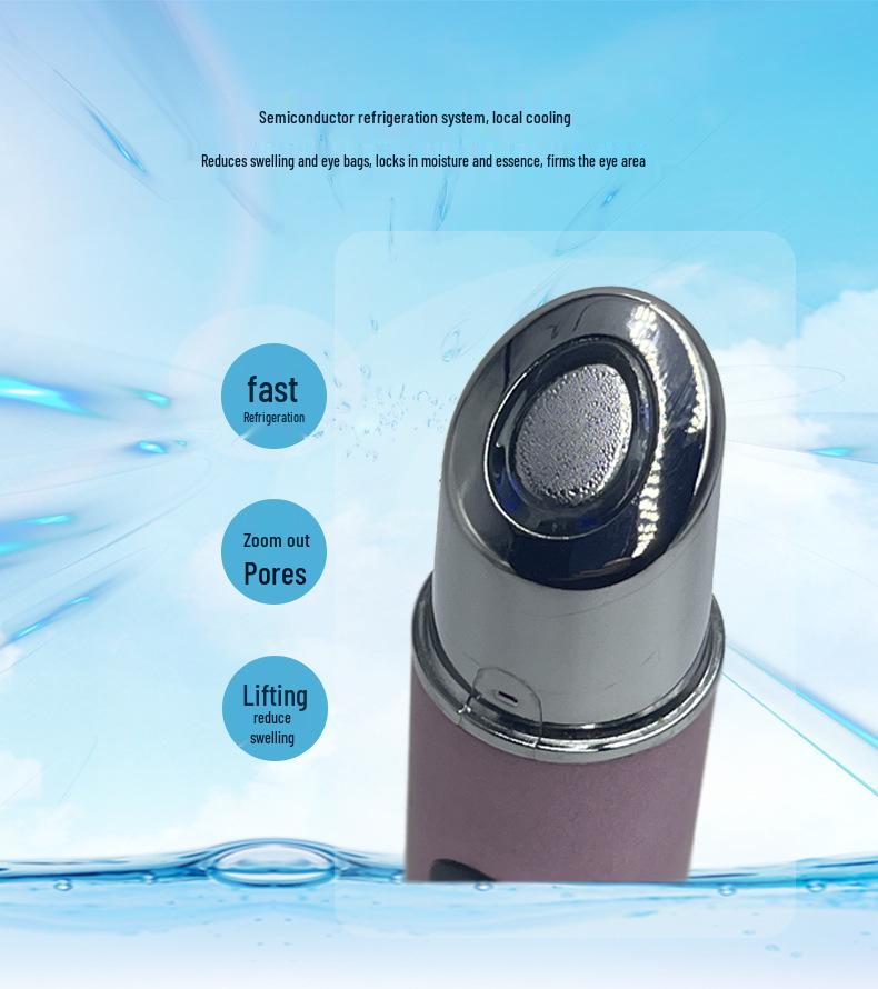 Hot & Cold EMS Eye Massager with Microcurrent & Light Therapy for Lifting & Firming
