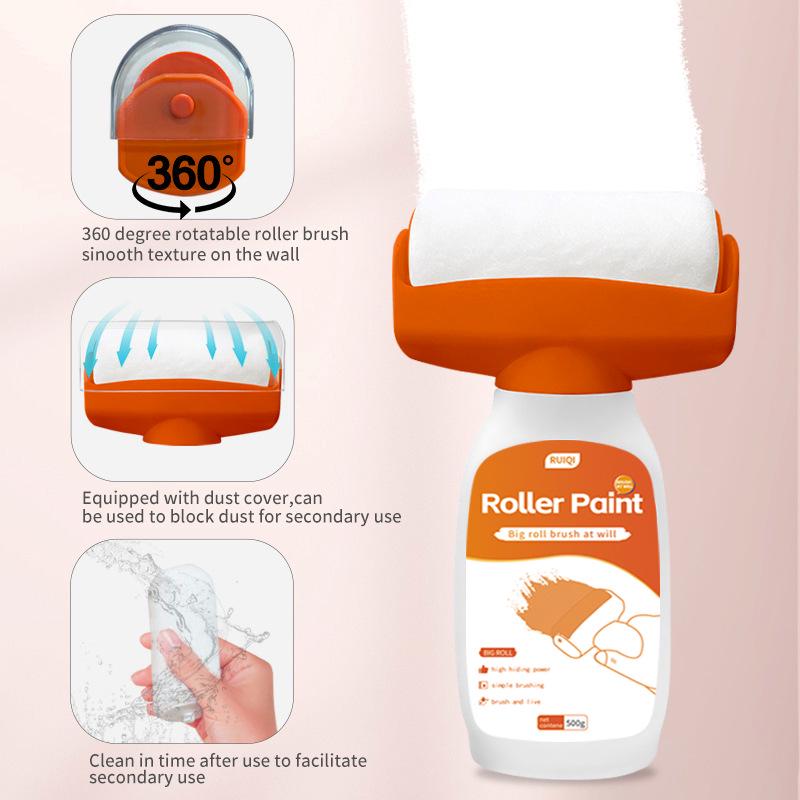 Odorless Water-Based White Wall Paint for Household Graffiti and Renovation