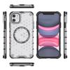 For iPhone11 Pro Max Magnetic Ring Back Cover Phone Case Magsafe Ring Wireless Charge Lens Protect Shockproof Coverage Cases