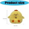 Plush Vehicle Tissue Dispenser Storage Holder Organizer No Tools Installation Multifunctional Auto Interior Decoration