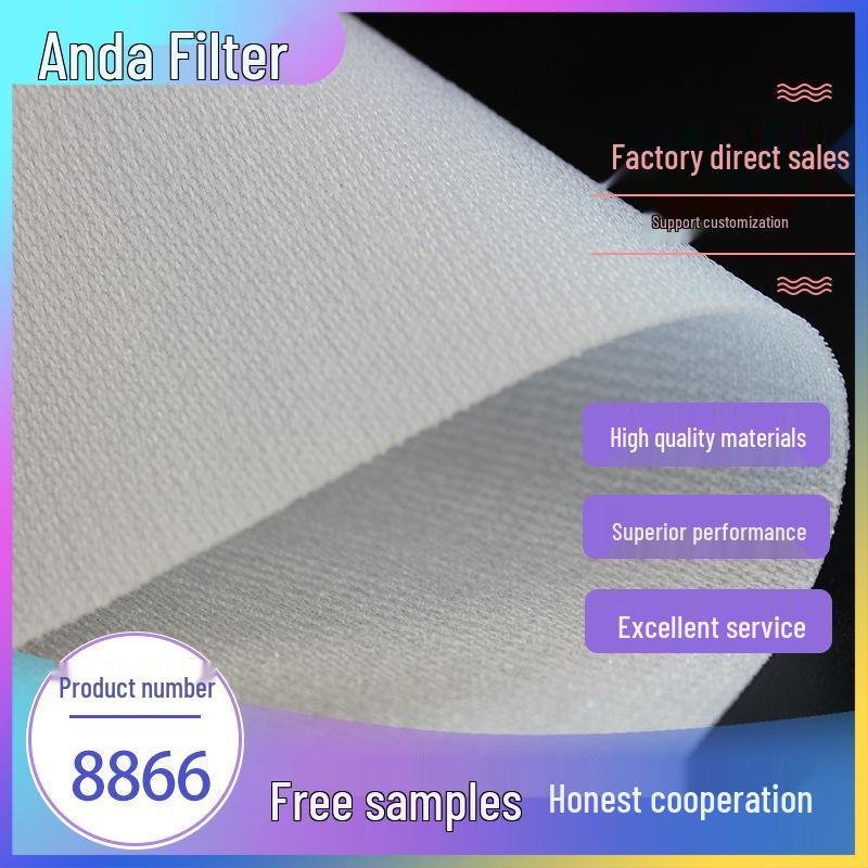 8898 Multifunctional Polypropylene Filter Cloth: Single Layer & Multifilament Weaving 8898