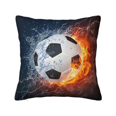 Soccer Baseball Basketball Football Cushion Cover 45*45 Cm Polyester Throw Pillow Case Decoration Bedding Sofa Pillowcase