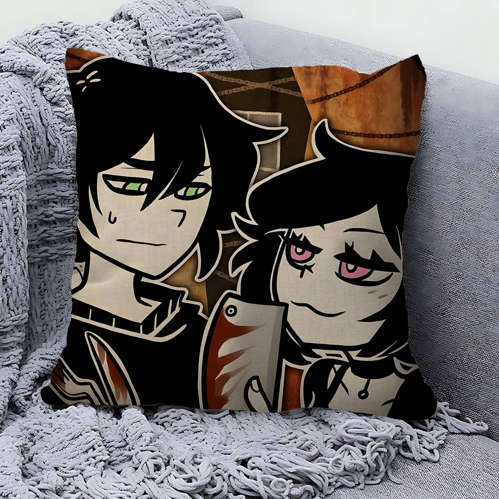 

Game The Coffin Of A-Andy And L-Leyley Pillow Anime Pillow Sofa Bed Head Pillow Cover Cushion Cover 45x45 Cm Fashion 12x12Inch