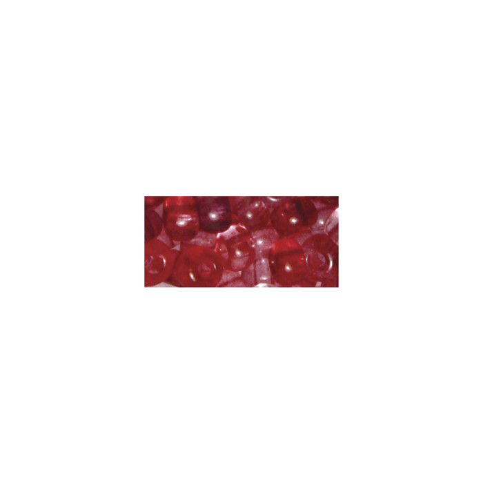 Rocailles,ø 4 mm, Two Tone, rose oeillet, boîte 17 g