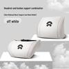 Nio ET5/ES6/ES8/EC6/ES7 Compatible Neck & Lumbar Support Pillow for All-Season Car Seat Comfort